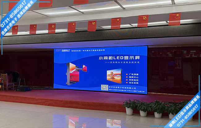 益陽資陽區長春工業園某企業報告廳LED顯示屏.jpg